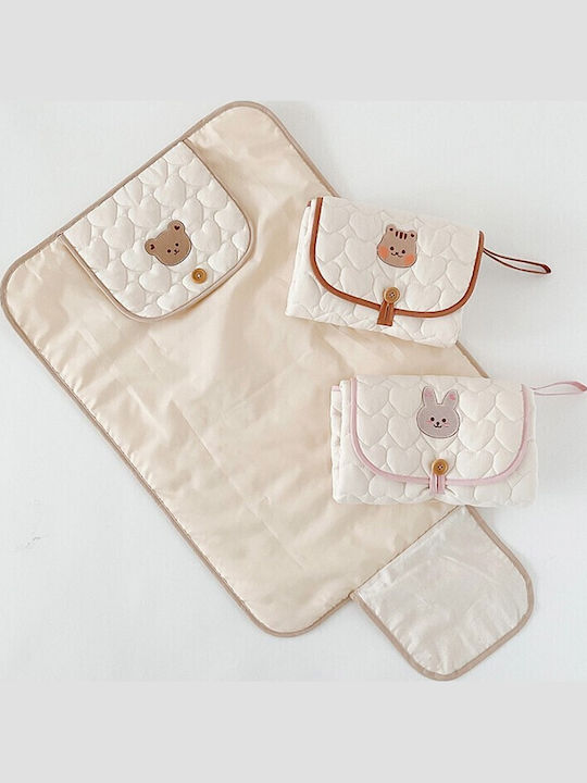 Alista Home Pad Portabil De Schimbare Din Textil Bej 70x50cm