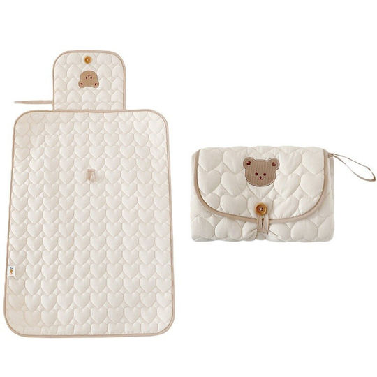 Alista Home Pad Portabil De Schimbare Din Material Bej 70x50cm