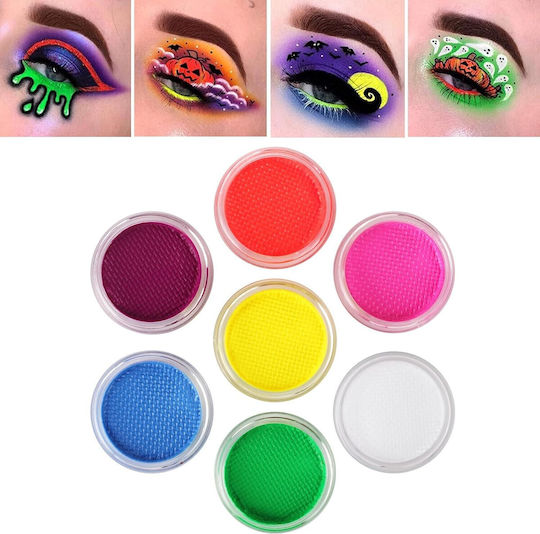 Vopsea Pentru Față și Corp Alista Home Pigment Fosforescent 30 G Activat cu Apă Galben