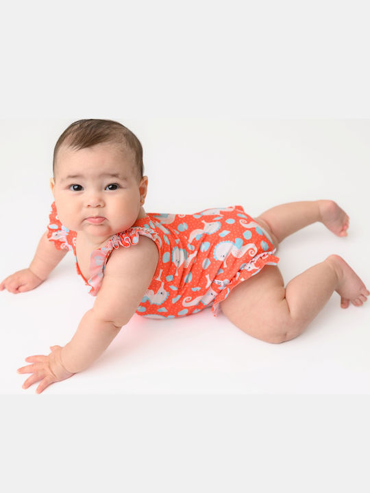 Zoocchini Kids One-Piece Swimsuit Sally The Seahorse