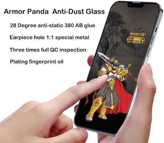 Alista Home Folie Protecție Ecran 3D Full Glue Armor Panda Sticlă Temperată Apple iPhone 13 Pro Max