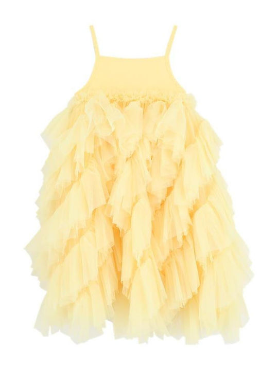 Παιδικό Φόρεμα Τούλινο Yellow