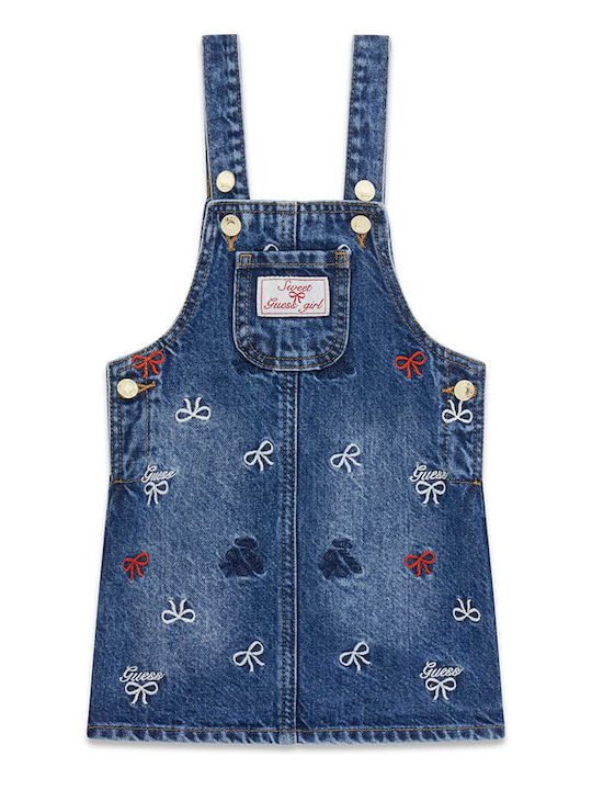 Kids Skirt Dungaree Blue