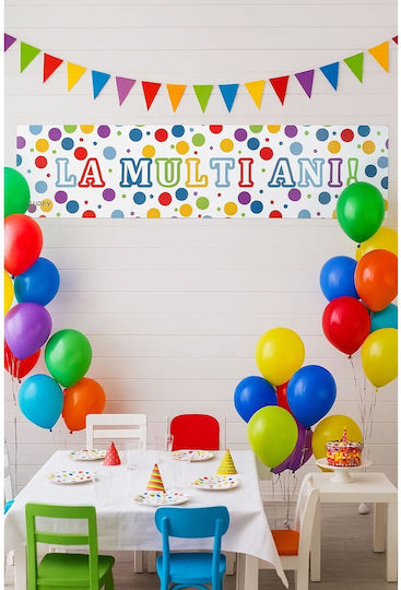 Banner De Ziua De Naștere Alista Home Happy Birthday Collection 98 X 24 Cm Multicolor
