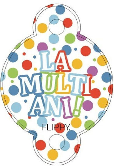 Set 10 Paie De Baut Alista Home La Multi Ani Collection 27 X 7 Cm Carton Plastic Multicolore