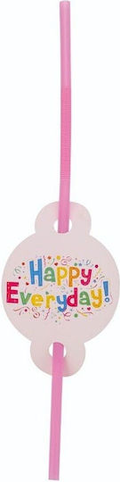 Set 10 Strohhalme Alista Home Happy Everyday Modell 31 x 16 cm Mehrfarbige