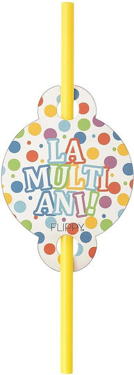 Set 10 Paie De Baut Alista Home La Multi Ani Collection 27 X 7 Cm Carton Plastic Multicolore