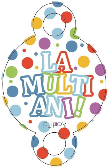 Set 6 Blowouts Alista Home Happy Birthday Collection 19 X 11 Cm Made Cardboard Plastic Paper Multicolor
