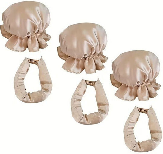 Accesoriu Ondulare Păr Alista Home Fără Căldură Poliester Manual Stil Răsucit 29 X 4 Cm Bej