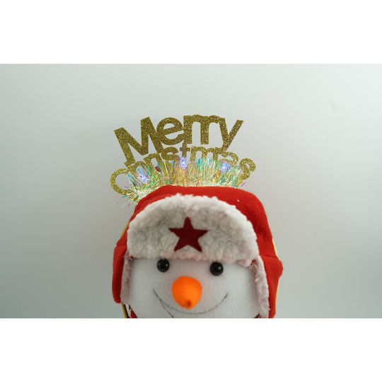 Weihnachtsbekleidungsaccessoires Stirnband Hoop Gold Farbe Standardgröße Alista Home