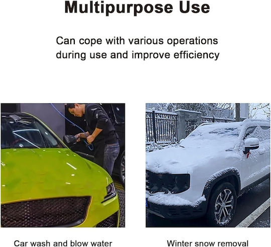 Suflantă De Aer Multifuncțională Portabilă Alista Home Încărcare Auto Grătar Auto Îndepărtare Prafului Frunzelor 1500 Mah 25000 Rpm 2 Baterii Li Încărcător Buton Lateral Turcoaz