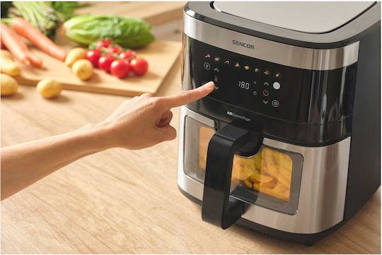 Sencor Vita Air Fryer 9lt Ασημί