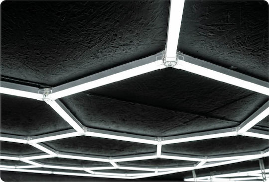 LED Γραμμικό Φωτιστικό Οροφής 168W Ψυχρό Λευκό 234.7εκ.