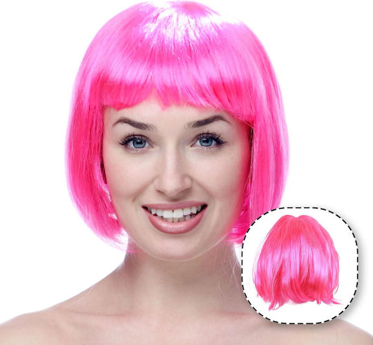 Perucă Cosplay Alista Home Tuns Bob Cu Breton Carnaval Petreceri Tematice Halloween Mărime Unică Roz Deschis