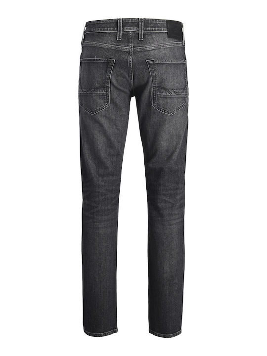 Men's Jeans Pants with Regular Fit Black Denim