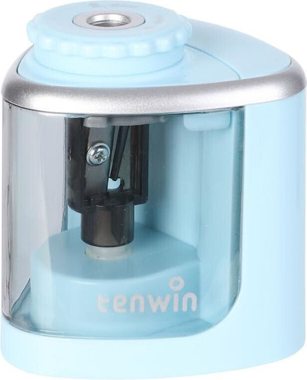 Ascuțitor Electric Semi-Automat Alista Home Plastic 2 Baterii Aa Nu Sunt Incluse 6.5 X 6.5 X 7.5 Cm Albastru