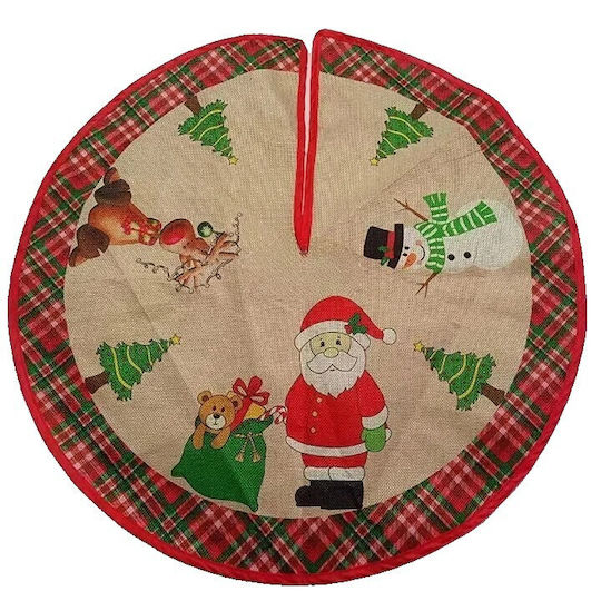 Weihnachtsbaum-Schürze Baum Mehrfarbig 60cm