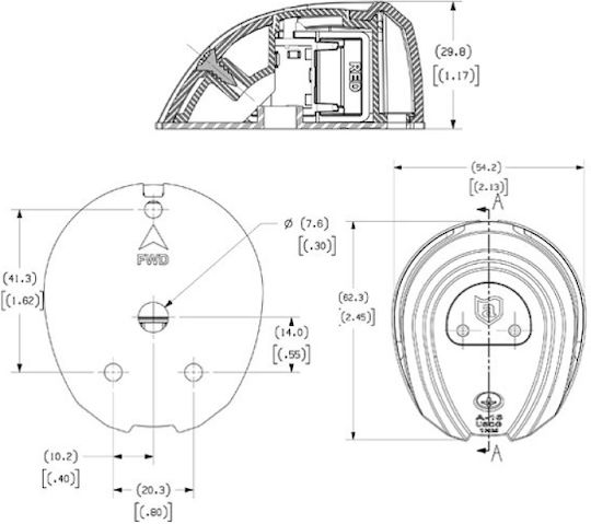 Attwood Πλαφονιέρα Σκάφους T44068-1
