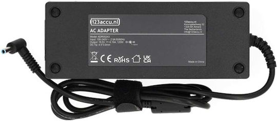 WS Xtreme Power Laptop Charger 120W 19.5V 6.15A for HP Without Power Cord
