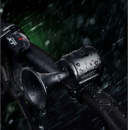 Electric Bicycle Horn Alista Home Waterproof 120 Db Black