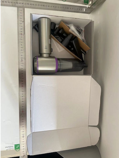 Alista Home Aspirator De Mână Pentru Mașini Cu Cablu De Brichetă 12V Argintiu