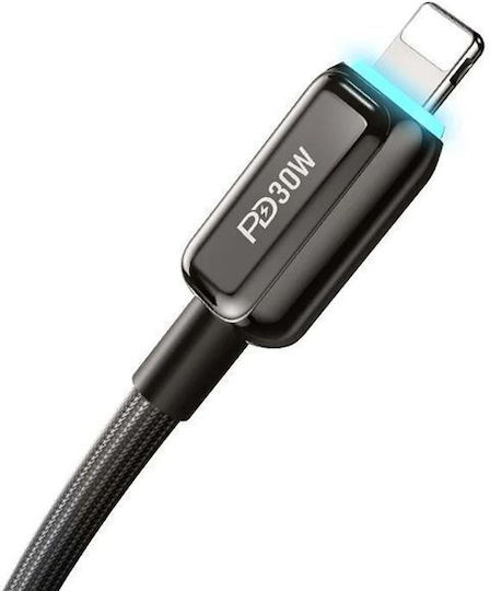 Recci USB-C to Lightning Cable Black RS42CL