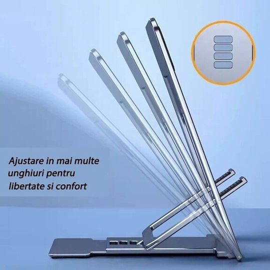 Alista Home Stand De Birou Pentru Telefon Mobil în Culoare Argintie 164053
