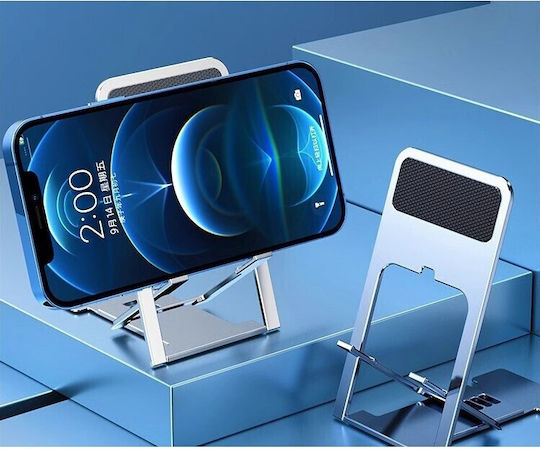 Alista Home Stand De Birou Pentru Telefon Mobil în Culoare Argintie 164053