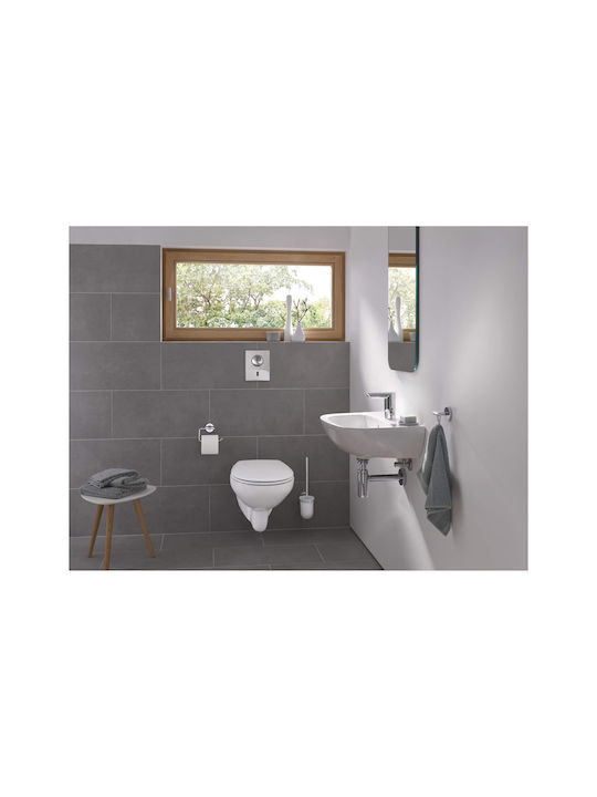 Grohe Baucosmopolitan Double Wall-Mounted Bathroom Hook ​54x54cm Silver