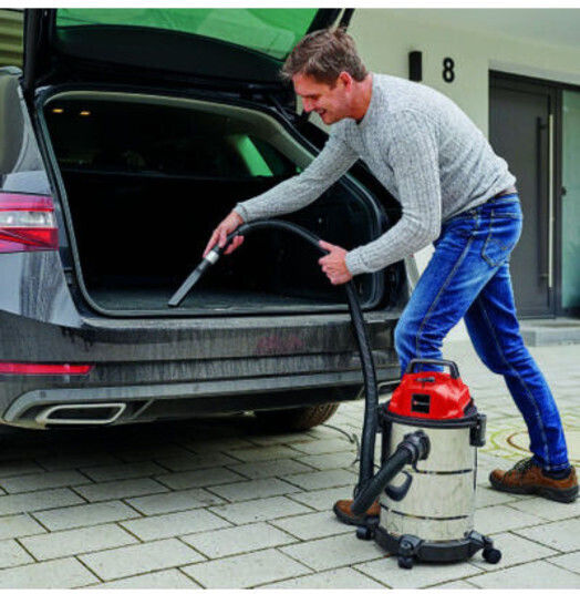 Einhell Tc-vc 1820 Σκούπα Υγρών / Στερεών 1200W με Πλαστικό Κάδο 20lt Ασημί