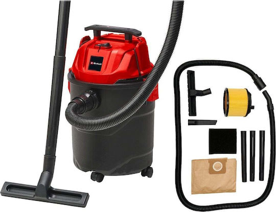 Einhell Tc-vc 1820 Σκούπα Υγρών / Στερεών 1200W με Πλαστικό Κάδο 20lt Ασημί