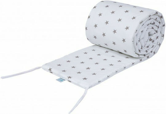 Waldin Babywiege mit Matratze und Rädern Weiß