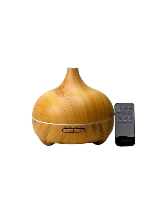 Lumini LED Dispozitiv de aromaterapie Ultrasonic cu telecomandă și temporizator 500ml 3453453453443