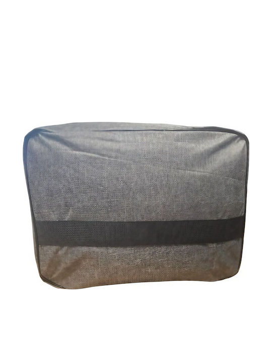 Alista Home Geantă Ecologică De Desen Cu Fermoar Și Mâner 10.5x27x37cm Gri