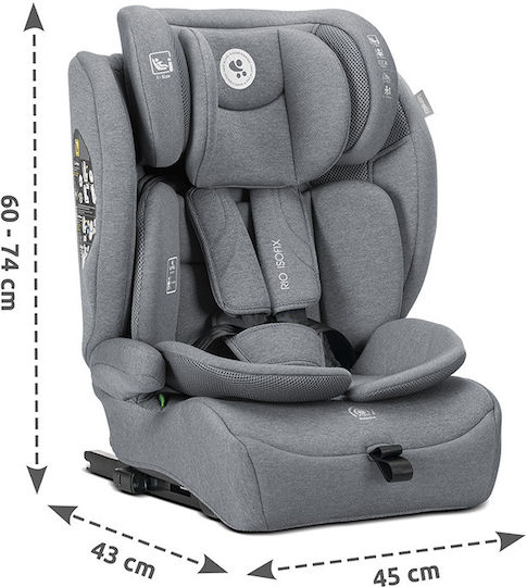 Lorelli Rio Столче за Кола i-Размер с ISOfix Зелен
