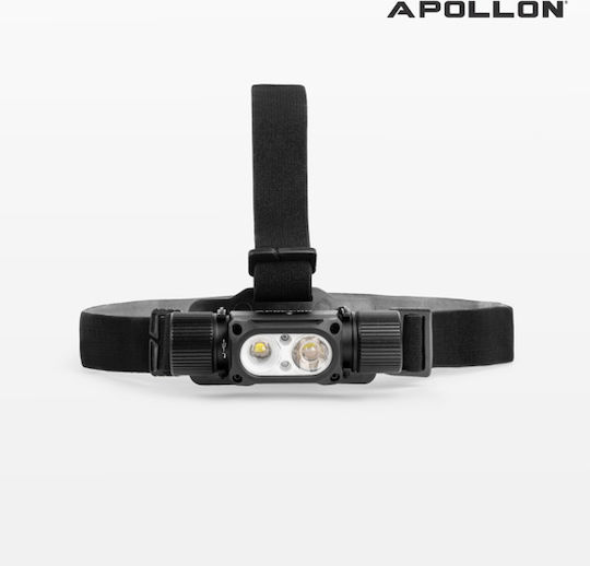 Apollon Făclie de Cap LED cu Luminozitate Maximă 1200lm