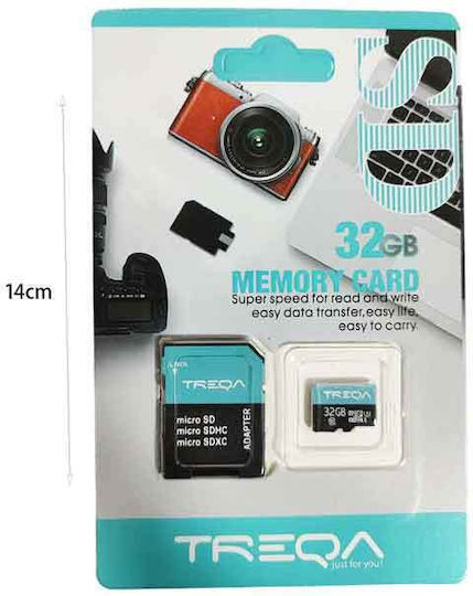 Micro SDHC 32GB Class 10 με αντάπτορα