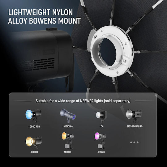 Neewer Softbox Kit 120εκ.