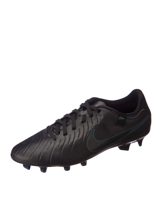 Nike Tiempo Legend 10 Academy Футболни Обувки с Бутони Черни