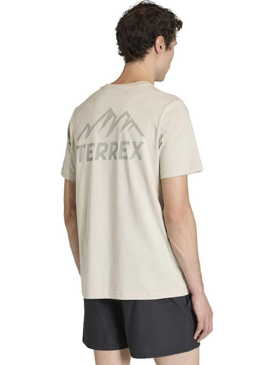 adidas Terrex T-shirt Μπεζ