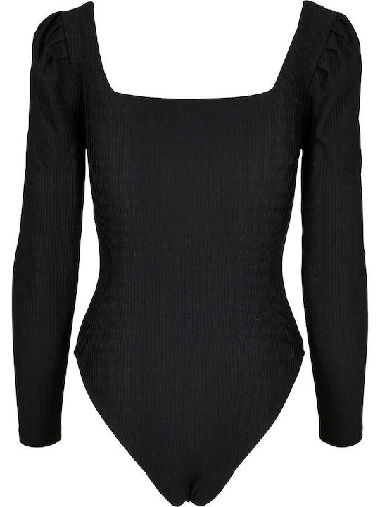 TB4013 Frauen Bodysuit Schwarz