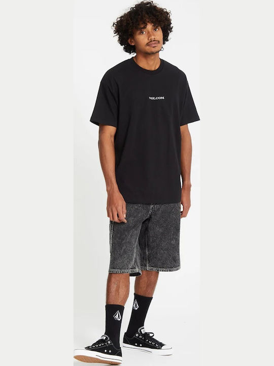 Stone T-shirt Μαύρη