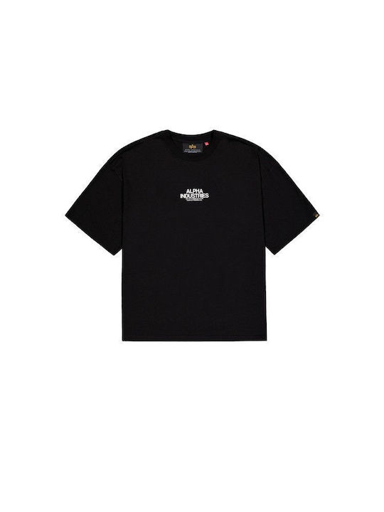 T-shirt Μαύρο