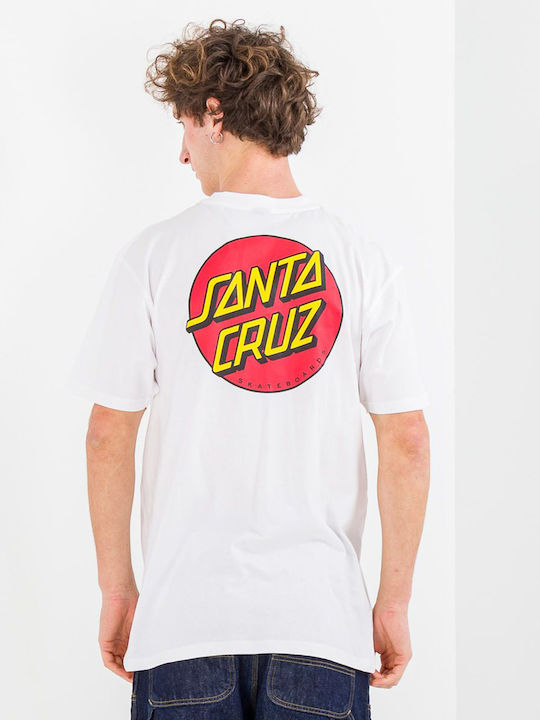 Santa Cruz T-shirt White SCA-TEE-11049