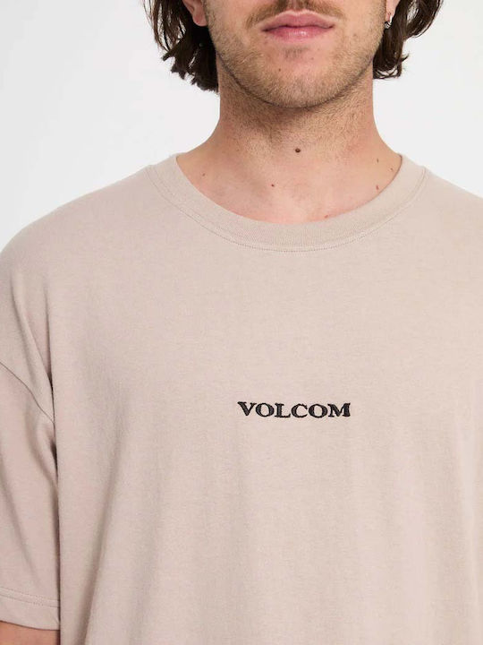 Stone T-shirt Μπεζ