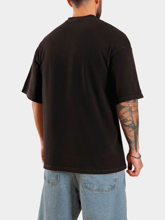 T-shirt Μαύρο