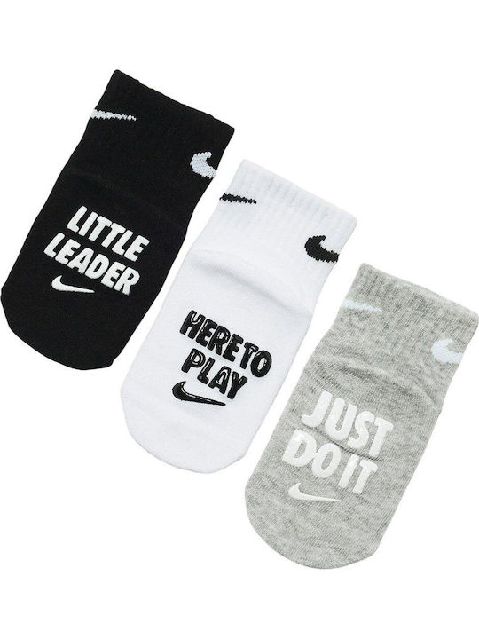 Nike Șosete Pentru Copii 47-012-0004 Multicolore 3 Perechi