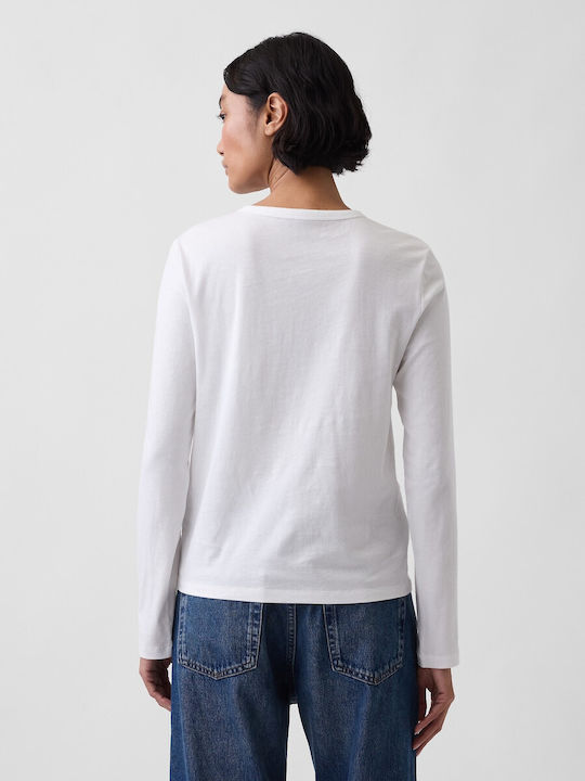 Women's Cotton Sweater Fresh White