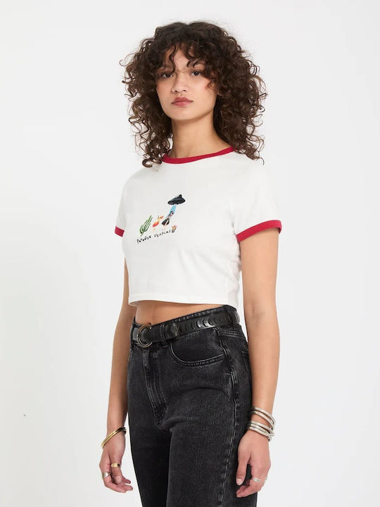 Damen T-Shirt Hellbeige