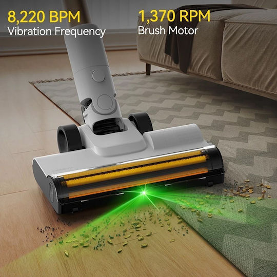 Deerma T20 FLIP Rechargeable 2 in 1 Stick & Handheld Vacuum 22.2V White